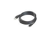 Ziotek USB 2.0 Type A Male To Micro USB 5 pin Male 15ft