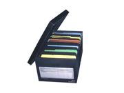 Advanced Organizing System NewFile14 Office Legal File Storage Box Black 16 x24 x10.75