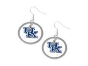 Kentucky Wildcats Hoop Logo Earring Set Ncaa Charm