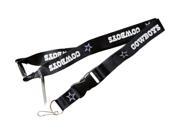 Dallas Cowboys Clip Lanyard Keychain Id Ticket Holder NCAA Black