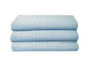 Foundations High Quality Ultrasoft Cozyfit Sheets Gingham Toddler Size 12 Pack