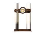 Holland Bar Stool Co. Sports Team Logo Notre Dame ND Cue Rack in Chardonnay Finish