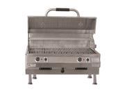 Electri Chef Stainless Steel Flameless 4400 Series 32 Table Top Grill with Dual Temp. Control