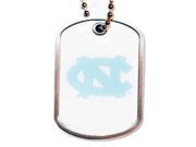 North Carolina Tar Heels Dog Tag Necklace Charm Chain Ncaa
