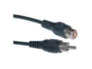 Cable Wholesale RCA Extension Cable 1 RCA Male 1 RCA Female 3 ft