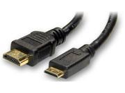 Cable Wholesale HDMI to Mini HDMI Cable High Speed w Ethernet 3 ft