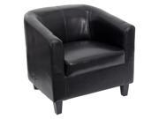 Flash Furniture Black Leather Contemporary Office Guest Reception Lounge Club Chair