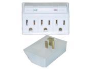 Offex Wholesale Surge Protector 3 Outlet Plug in MOV 270 Joules LED Power Indicator
