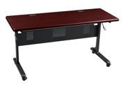 Balt Flipper Table 6024 Mahogany