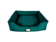 Armarkat Canvas With Waterproof Dog Sleeper Bed Medium Laurel Green