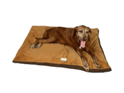 Armarkat Faux Suede and Plush With Waterproof Dog Sleeper Mat Medium in Mocha and Brown