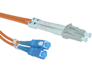 Cable Wholesale LC SC Multimode Duplex Fiber Optic Cable 62.5 125 10 Meter 33ft