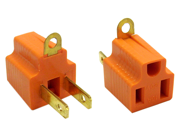 Cable Wholesale 3 Prong to 2 prong grounding converter
