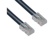 Cable Wholesale CAT5E Ethernet Patch Cable UTP Bootless 350MHz 50 foot Black