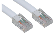 Cable Wholesale CAT6 UTP Bootless White 50 ft