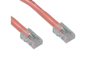 Cable Wholesale CAT5E Ethernet Patch Cable UTP Bootless 350MHz 100 foot Orange