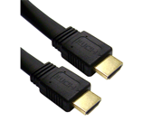 Cable Wholesale HDMI Flat Cable High Speed w Ethernet CL2 Rated 24AWG 50 ft