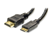 Cable Wholesale HDMI to Mini HDMI Cable High Speed with Ethernet 6 ft