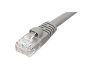 Ziotek CAT6 Patch Cable W Boot 10ft Gray