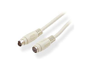 Ziotek PS2 6 pin Mini Din Extension Cable F M 15ft