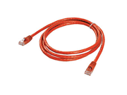 Ziotek CAT6 Patch Cable W Boot 5ft Red