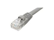 Ziotek CAT5e Enhanced Patch Cable W Boot 100ft Gray