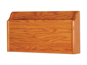 Wooden Mallet Wall Pocket X Ray Holder Medium Oak