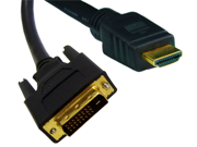 Offex HDMI to DVI Cable HDMI Male to DVI Male CL2 rated 10 foot