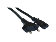 Offex European NoteBook Power Cord Europlug or CE 7 7 to C7 Non Polarized VDE Approved 6 foot