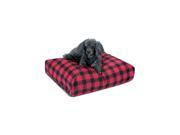 Snoozer Pet Dog Cat Puppy Soft Elastic Comfortable Rectangular Pillow Sleeping Bed Medium Olive