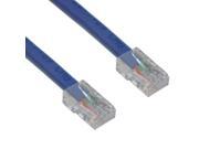 Cable Wholesale Cat 6 Blue Ethernet Patch Cable Bootless 7 foot