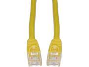 Cat5e Yellow Ethernet Patch Cable, Snagless/Molded Boot, 2 foot Cat5e Yellow Ethernet Patch Cable, Snagless/Molded Boot, 2 foot