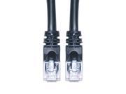 Offex Wholesale Cat 6 Black Ethernet Patch Cable Snagless Molded Boot 3 foot