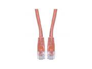 Cable Wholesale Cat 5E Orange Ethernet Patch Cable Snagless Molded Boot 10 Foot