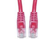 Offex Cat 6 Red Ethernet Patch Cable Snagless Molded Boot 10 foot