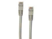 Cable Wholesale Shielded Cat 5e Gray Ethernet Cable Snagless Molded Boot STP Shielded Twisted Pair 75 foot