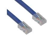 Cable Wholesale Cat 6 Blue Ethernet Patch Cable Bootless 10 Foot