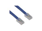 Offex Cat 5e Blue Ethernet Patch Cable Bootless 10 foot
