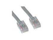 Cable Wholesale Cat 5E Gray Ethernet Patch Cable Bootless 3 Foot