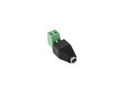 Cable Wholesale DC Female Power Plug to 2 Pin Terminal Screw Down Adapter