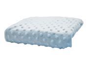 Rumble Tuff Home Travel Newborn Nursery Baby Infant Minky Dot Contour Changing Pad Cover Compact Baby Blue