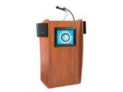 Oklahoma Sound Wooden The Vision Lectern with Sound and Screen