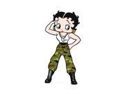 Advanced Graphics Betty Boop Army Fatigues Lifesize Wall Decor Cardboard Standup Cutout Standee Poster