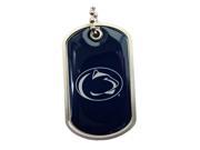 Penn State Nittany Lions Dog Tag Domed Necklace Charm Chain