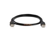 USB 2.0 A Male to A Male Cable 3FT Black