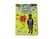 krafters korner Kids Classroom School Project Disposable Childrens Artist Smock Plastic Apron Pack 24