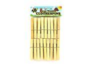 Household Accessories Seasonal Gifts Wooden Clothespins 24 Pack