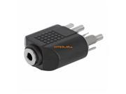 Offex 3.5mm Stereo Jack to 2xRCA Plug Adapter