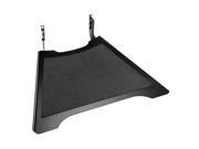 Chief Height Adjustable Shelf Holder Accessory For Fusion Cart 25lbs Small Black
