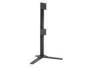 Chief Adjustable Free Standing Mounted Array Dual 1x2 Table Stand Black